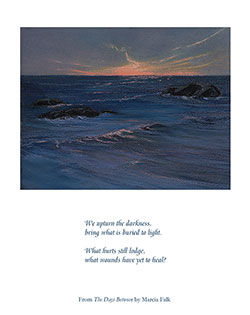 We upturn the darkness